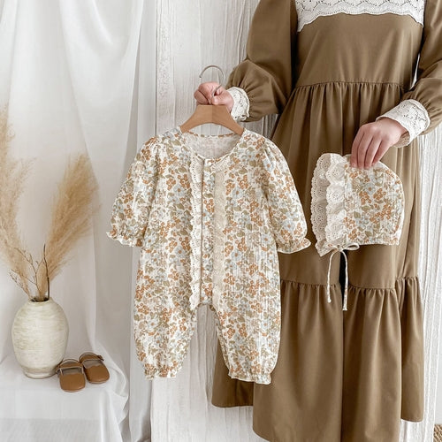 AMILA Cotton Baby Jumpsuit for Spring & Autumn