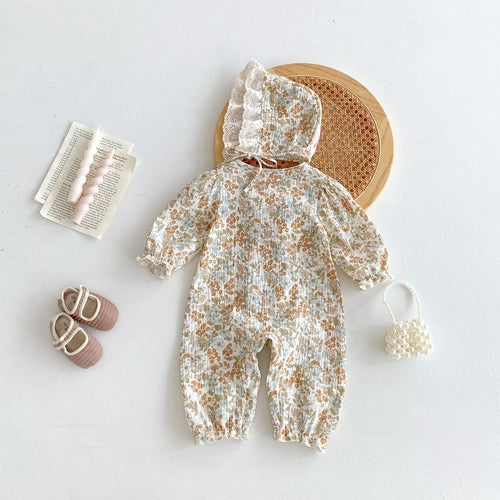 AMILA Cotton Baby Jumpsuit for Spring & Autumn